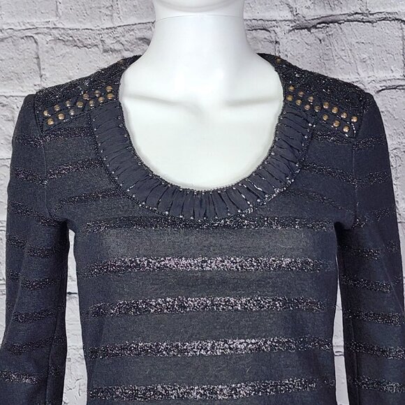 Yigal Azrouel Black Woolen Sheath Dress, Women's 4 - Picture 1 of 12